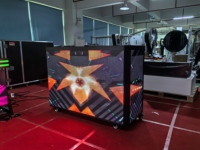 Façade de Station DJ Support de Bureau Table Cabine Portable Écran LED Mur Vidéo Affichage Cabine DJ