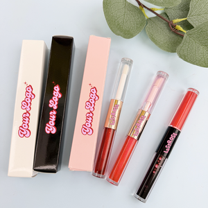 Tinte Labial y Aceite Labial de Doble Punta al por Mayor, Brillo Labial Vegano Hidratante Suave de la Mejor Calidad, Libre de Crueldad Animal, ¡Venta Caliente! - Product Image 1