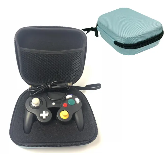 Tas Jinjing Penyimpanan EVA Portabel Kustom untuk Casing Pemutar Video Game Nintendo