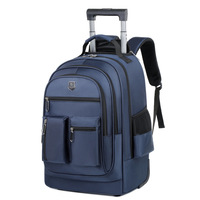 Sac Tendance 2025 Sac à dos multifonctionnel pour étudiants en voyage d'affaires Roue universelle pour bagages à main à courte distance