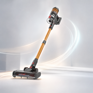 Aspirateur balai sans fil OEM ODM, moteur sans balais, aspiration 37KPa, batterie 2200mAh, autonomie 40 min, réservoir de poussière 1,2L, filtre HEPA, léger - Product Image 2