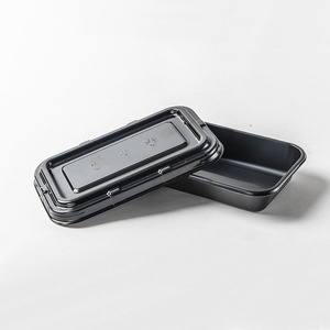 Barquette en plastique CPET thermoscellable pour micro-ondes, pour compagnies aériennes - Product Image 6