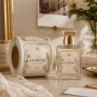 Étiquettes autocollantes en vinyle personnalisées pour flacons de parfum, imperméables, adhésives, pour emballages cosmétiques et rouges à lèvres, imprimées