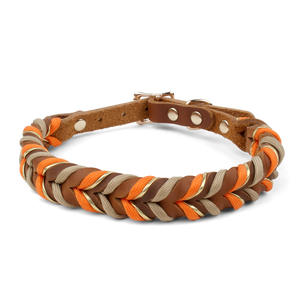 Maßgefertigtes Luxuriöses Langlebiges Robustes Haustier-Halsband Paracord Geflochtene Hundehalsbänder für Kleine Welpen bis Große Hunde - Product Image 3