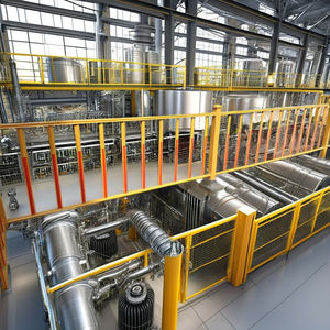 Su misura Anti-corrosione fibra di vetro recinzione di sicurezza GRP balaustre industriali e corrimano per le applicazioni di centrali elettriche - Product Image 3