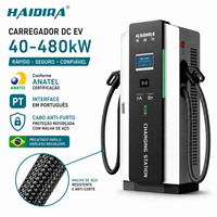 1. Chargeur rapide DC pour véhicules électriques 40kW-480kW pour le marché brésilien, conforme ANATEL, CCS2, OCPP, interface utilisateur portugaise, câble antivol, station de charge