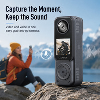Videocamera d'Azione 4K con Angolo Ampio 130° °   Obiettivo con EIS e App WiFi per Registrazioni di Sport, Viaggi, Moto e Avventure