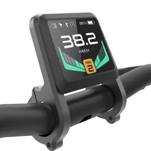 Venta al por mayor de fábrica E-Bike pantalla LCD colorida 36V/48V/52V pantalla pieza de bicicleta para bicicleta eléctrica de Ciudad de montaña Ebike