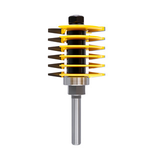 Trapezoidal Finger Joint Cutter B5 End Mill For Edge Trimming Machine Woodworking Milling Cutter - Product Image 1