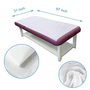 Couvertures ajustées non-tissées jetables de draps de <span class=keywords><strong>table</strong></span> de <span class=keywords><strong>massage</strong></span> pour le lit de <span class=keywords><strong>table</strong></span> de <span class=keywords><strong>massage</strong></span> de spa de salon de beauté - Product Image 6