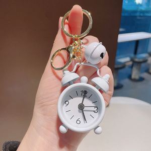 New Mini Alarm Clock Keychain Student Bag Decoration Pendant Ornaments Lovers Small Gifts <b>Key</b> <b>Chain</b> - Product Image 2