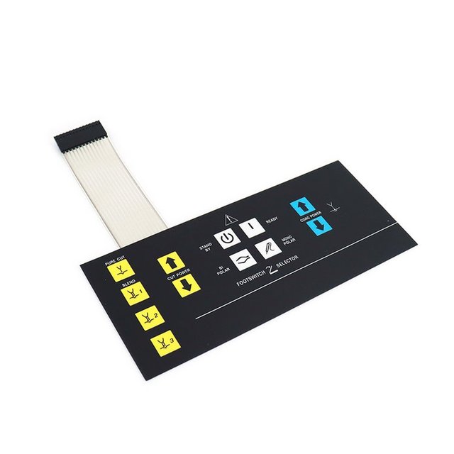 FPC membrane keypad touch treadmill silkscreen membrane switch