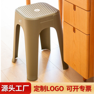 Taburete de Plástico Hengfeng 365x365x475 Apilable para Uso en Interiores y Exteriores, Diseño Minimalista, Apariencia Moderna - Product Image 3