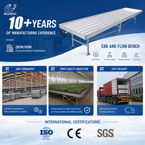 Tavolo per coltivazione idroponica ChenChao Factory Ebb and Flow, resistente, con vassoio in ABS, per serra - Product Image 5