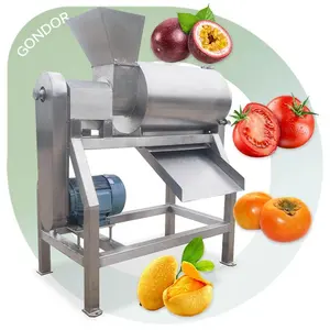Passion Machune De Mango Maquina Despulpadora Electric Pulper Fruit Peeling Machine with Pitting and Pulp