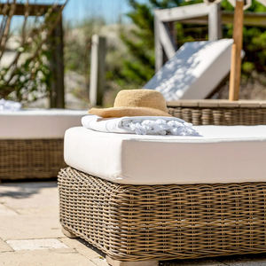 Chaise longue <span class=keywords><strong>de</strong></span> piscine d'hôtel en rotin pour extérieur, prix usine - Product Image 6