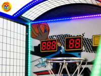 Fabricant de machines de basket-ball d'arcade, LED Pop-a-Shot, OEM, ODM, thème et couleur personnalisés