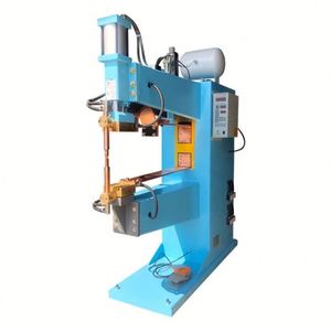 Machine de soudage par points pneumatique industrielle pour l'acier inoxydable, les fils métalliques et les tuyaux thermiques, avec fonction de soudage par points des écrous - Product Image 4