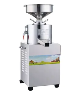 Peanut Butter Paste Grinding Machine Filling Paste Machine Hazelnut Sesame Butter Machine Almond Cashew Square Seat Type 100