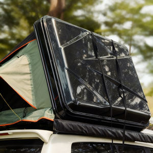 Carpa de Techo para Auto, SUV y <span class=keywords><strong>Camioneta</strong></span>, Personalizada, de Alta Calidad, Ligera, para 3-4 Personas, con Carcasa Rígida de ABS y Aluminio, para Camping - Product Image 2