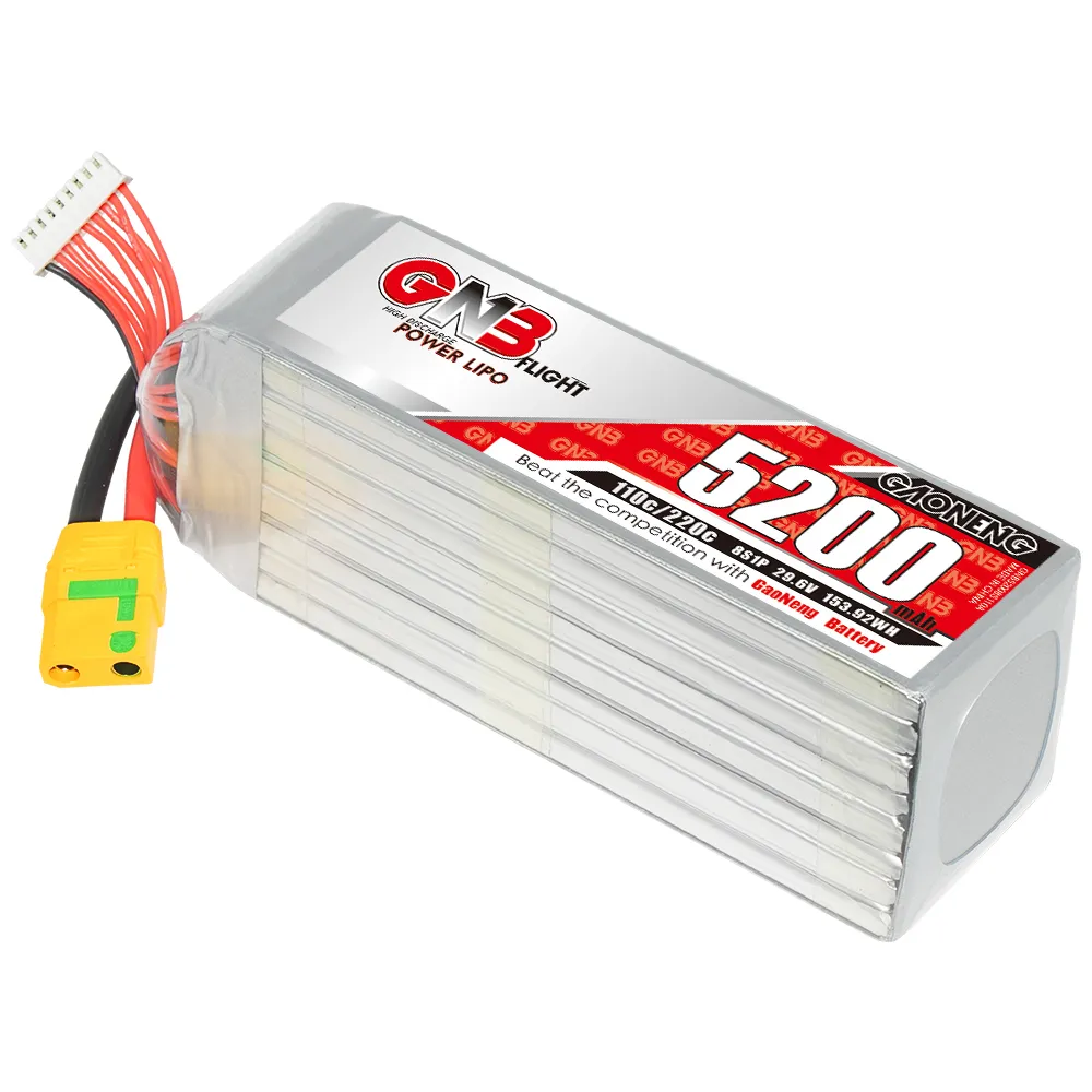 Gaoneng GNB 5200MAh 8S 29.6V 110C Xt90 RC Lipo Pin 600Mm Để 700Mm Máy Bay Trực Thăng 800Mm Warbirds Align 600 T-Rex 600 Máy Bay Trực Thăng