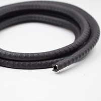 Bande d'étanchéité en caoutchouc pour portières de voiture, squelette en acier forme de U, bande de scellage étanche, feuille de verre, feuille de protection en Pvc, garniture en caoutchouc