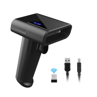 Escáner de Códigos de Barras 2D con Cable de Alta Velocidad, Lector de Códigos QR USB Portátil para Sistemas POS de Supermercados y Tiendas Minoristas