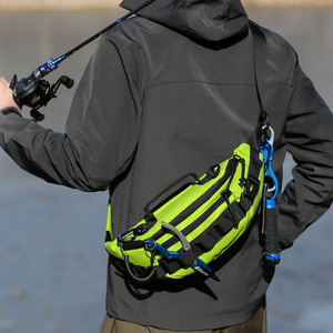 Sac de pêche à la ligne, imperméable, pour femmes, sports de plein air, mode masculine, course à pied, fitness, pêche à la ligne, sac bandoulière - Product Image 3