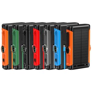 Nuevo Diseño de Banco de Energía Solar Inalámbrico para Camping y Aire Libre de 20000mAh con Linterna LED y 3 Cables Cargador Solar - Product Image 2