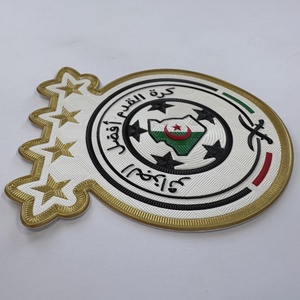 Tùy Chỉnh 3D Tpu Lớn lên Hiệu Quả Đội Bóng Đá Logo 3D Cao Su Silicone Nhiệt Chuyển Quần Áo Nhãn Tùy Chỉnh T-Shirt Thẻ - Product Image 3