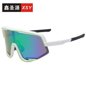 แว่นกันแดดปั่นจักรยานโพลาไรซ์ Xsy แบบเต็มกรอบ ป้องกันรังสียูวี 400 กันลม สำหรับเล่นกีฬา - Product Image 1