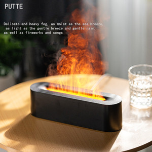 Desktop Usb 150ml Fire Diffuser Essential Oil <strong>Mini</strong> Flame Humidifier Diffuser Household <strong>Luftbefeuchter</strong> Flame Aroma Diffuser - Product Image 6