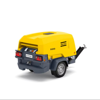 Nouveau compresseur d'air à vis diesel portable compact Atlas Copco XAHS38 T3 12 bars avec réservoir de carburant de 60 L