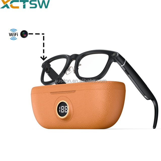 X01 Ultra AI Translate Glasses Charger Case Sunglasses Photochromic ChatGPT Music Call WiFi Connection Smart Glasses With Camera
