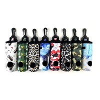 Porte-balle de golf en néoprène avec support de tee et clip accessoires de golf impression logo pochette de balle de golf