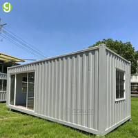 Casa Contenedor de Estructura de Acero Galvanizado Goeasy, Casa Modular Prefabricada con Panel Sándwich