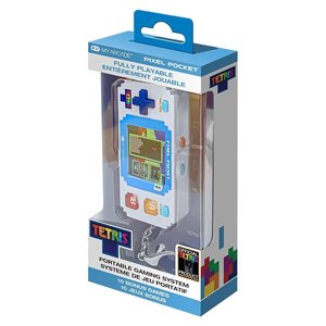 เครื่องเล่นเกมพกพาพิกเซล พ็อกเก็ต เททริส 10 เกมส์ สีขาว รุ่นพื้นฐานของมาย อาร์เคด - Product Image 2