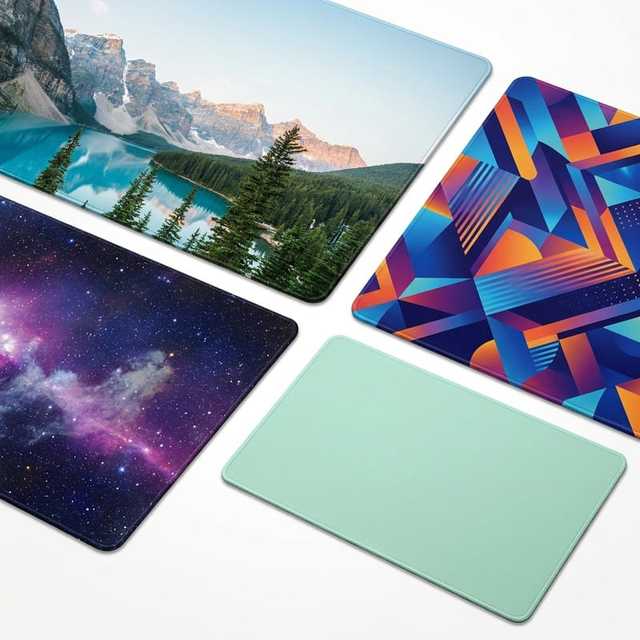 Custom Sublimation Mouse Pad Waterproof Computer Mouse Pads Large Mouse Pad With Customized Logo Non-Slip Rubber Base