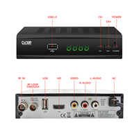H.264 H.265 TV Box DVB T/T2 vous-tube Wifi PVR lecteur multimédia 1080P Simple Android TV numérique péritel AV câble DVB-T2 décodeur