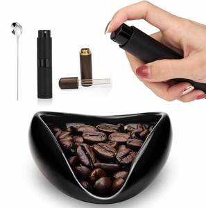 Juego <span class=keywords><strong>de</strong></span> Taza Dosificadora <span class=keywords><strong>de</strong></span> Granos <span class=keywords><strong>de</strong></span> Café, Botella Rociadora, <span class=keywords><strong>Agitador</strong></span> <span class=keywords><strong>de</strong></span> Espresso y Cuchara, <span class=keywords><strong>Bandeja</strong></span> Dosificadora <span class=keywords><strong>de</strong></span> Cerámica/Kit <span class=keywords><strong>de</strong></span> <span class=keywords><strong>Bandeja</strong></span> Medidora <span class=keywords><strong>de</strong></span> Dosis Individual - Product Image 1