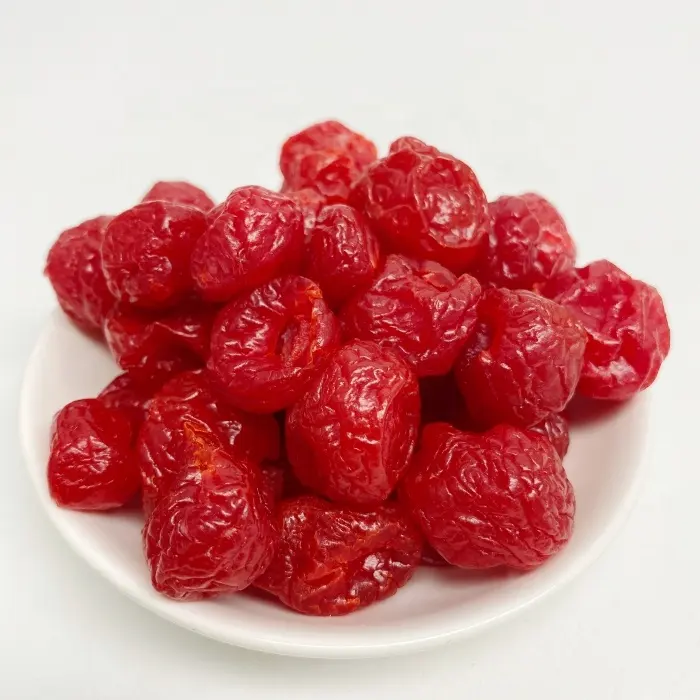 High Quality Preserved Healthy Red Cherry Sweet and Sour Dried Cherries from China Natural Bulk Fruit Dried Cherry Product