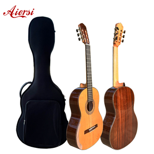 <span class=keywords><strong>Guitarra</strong></span> Clásica <span class=keywords><strong>Española</strong></span> Smallman, Marca Aiersi, Profesional, Hecha a Mano, con Arco en la Espalda - Product Image 1