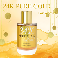 HN Factory Mass propose un parfum pour femme de 100 ml, 24 carats, or pur, parfum classique d'inspiration orientale, parfum pour femme, vaporisateur pour rendez-vous