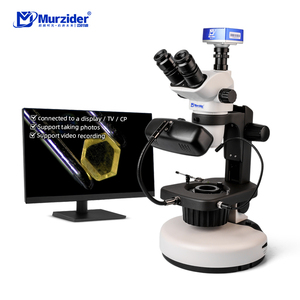 <span class=keywords><strong>Microscope</strong></span> stéréo MSD210-4K avec caméra Murzider, grossissement réglable 6,7X-45X, LED pour l'<span class=keywords><strong>inspection</strong></span> de bijoux et de pierres précieuses - Product Image 1