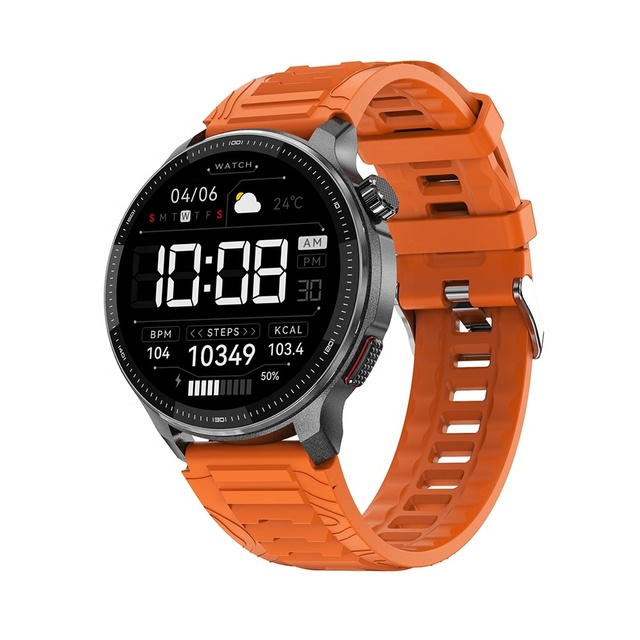 DTG6 GPS Sport Watch 2026 1.43Inch AMOLED Display 500mAh Battery 3ATM Waterproof Compass Altimeter Barometer for Hiking Trekking