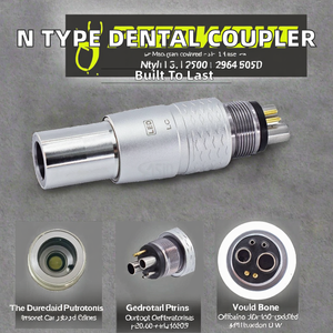 Accoppiatore Rapido in Fibra Ottica Elettrica Compatibile Tipo N a 6 Fori in Metallo per Turbine NS* Machlite/Phatelus - Product Image 5