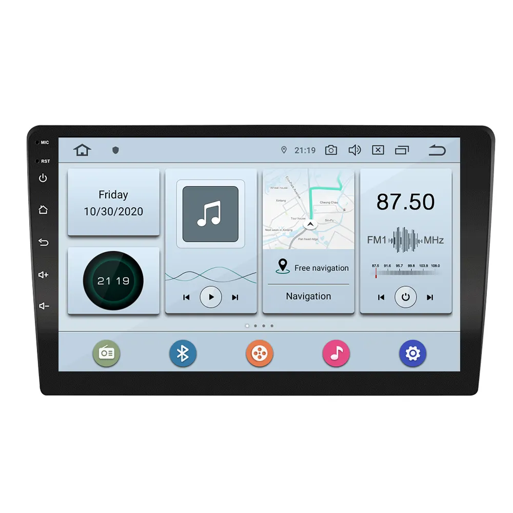 Ezonetronics 10,1 дюймов 2 ГБ 32 ГБ флэш-память Android автомобильное радио GPS навигация автомобильный DVD Аудио видео плеер