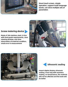 เครื่องบรรจุผงอัตโนมัติเต็มรูปแบบ เครื่องบรรจุผงแบบซอง เครื่องบรรจุผงอัตโนมัติราคาประหยัด - Product Image 6