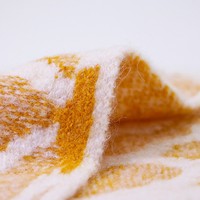Fil fantaisie en chenille velours moelleux et varié, style mohair tacheté, doux et pelucheux, torsadé en Z, pour tricot de pulls, écharpes et châles