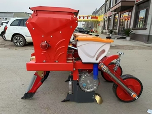 Vendita diretta della fabbrica Mini 2 fila pianeggiante piantatrice di semi di mais macchina con grande scatola di fertilizzante di alta precisione per terreni agricoli - Product Image 3